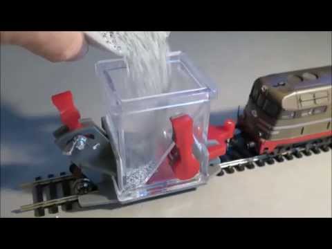 PROSES Ballast Spreader Car w/Adjustable Ballast Height Mechanism and Shut Off Function