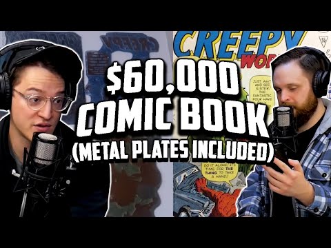 $60,000 Foreign Comic Book For Sale (With the Metal Plates That Made it!) /// Viewer Comments