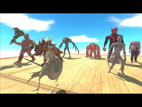 INFERNALS ENEMIES ATTACK BLACK SCOURGE - ANIMAL REVOLT BATTLE SIMULATOR