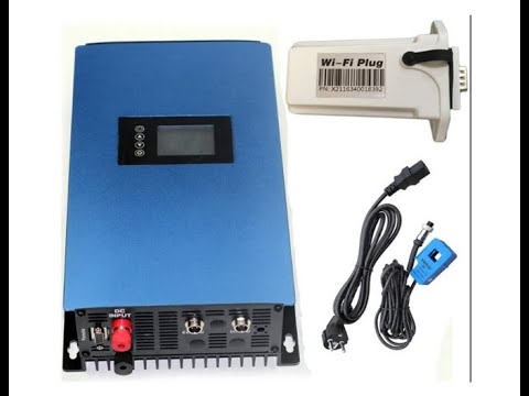XIAOYANGKEJI 1000W Battery Backup MPPT Solar Grid Tie Inverter with Limiter Sensor - Overview