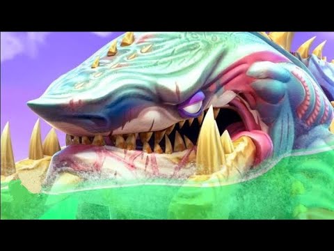 Hungry shark world - new alpha zombie shark unlock ?full max upgrade gameplay
