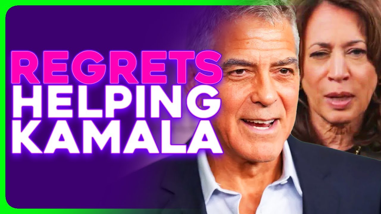 George Clooney REGRETS Helping Kamala While Jennifer Lawrence SHUTS UP About Politics