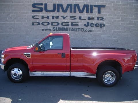 2010 FORD F350 REGULAR LONG POWERSTROKE DIESEL WISCONSIN $30,999 SOLD! 9070