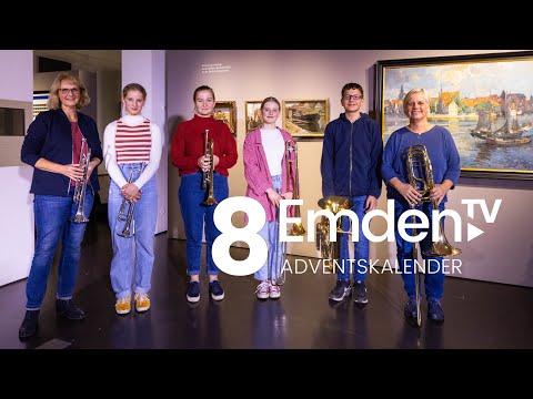 8.12. - Emden.TV Adventskalender: Bläsersextett der musikalischen Akademie