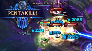 20 Minutes BEST PENTA LoL MONTAGE #628