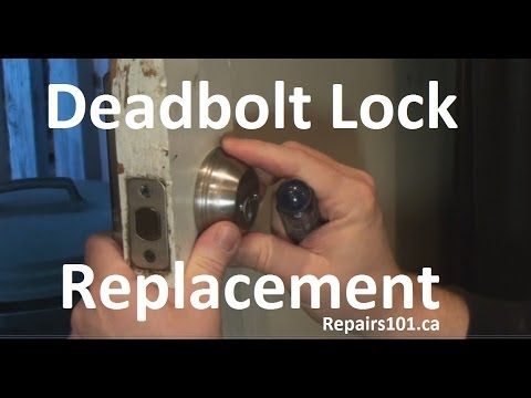 Deadbolt Lock Replacement