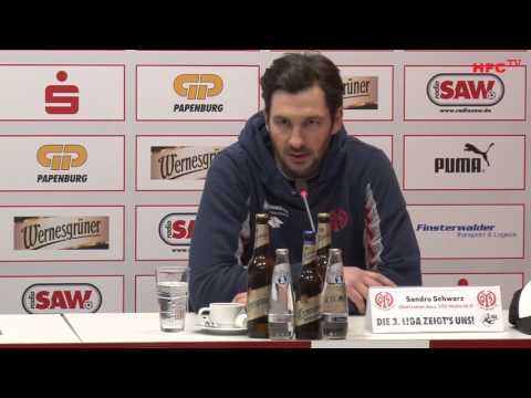 30. Spieltag: Hallescher FC -  FSV Mainz 05 II | Pressekonferenz nach dem Spiel