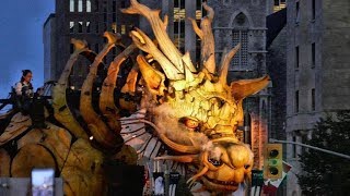 🐉 Giant Horse-Dragon + 🕷 Giant Spider = ⚙️ La Machine