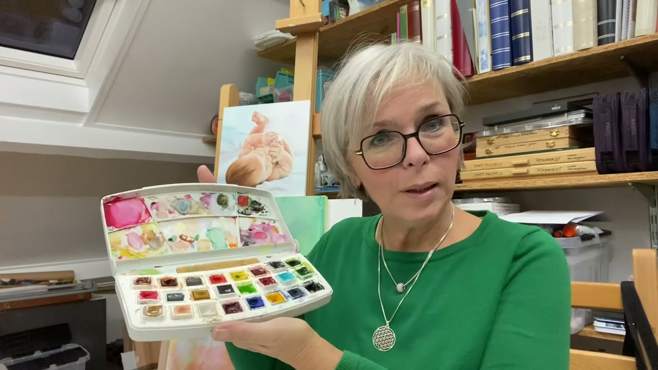 Hoe gebruik je aquarelverf