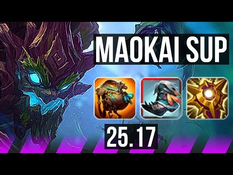 MAOKAI & Kai'Sa vs PANTHEON & Lucian (SUP) | KR Master | 25.17