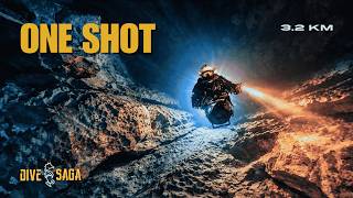 We Had One Shot to Film This 3.2km CAVE DIVE into France’s Hidden River | Gouffre de Cabouy