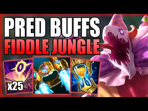 HOW TO PLAY FIDDLESTICKS JUNGLE AFTER THE PREDATOR BUFFS! - Best Build/Runes Guide League of Legends