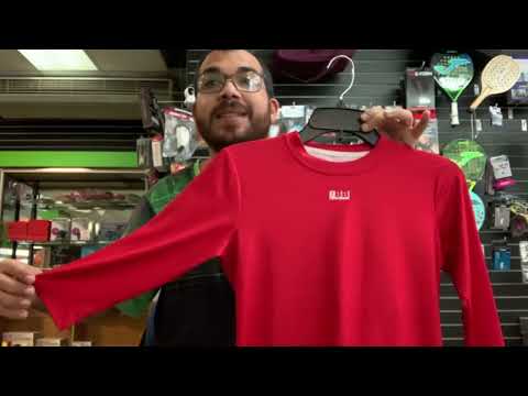 BBB Sports Athletic Performance 3/4 Sleeve Shirt Scarlet Red