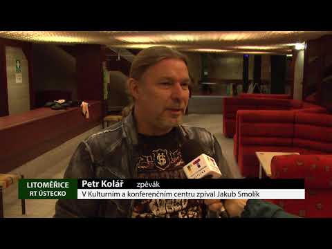 LITOMĚŘICE: V Kulturním a konferenčním centru zpíval Jakub Smolík