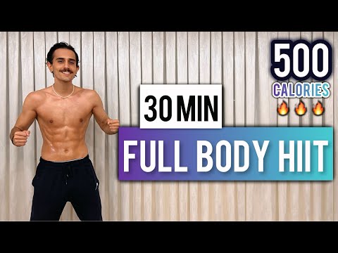 30-MIN FULL BODY HIIT WORKOUT | Burn 500 Calories Fast – No Jumping