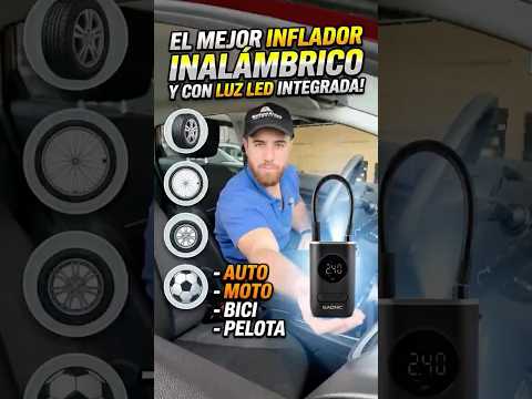 Demostración inflador Gadnic en auto