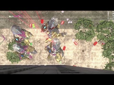 EDF Earth Defense Force 5 M 57 Scuffle in the City - Rooftop Battle - Ranger Inferno