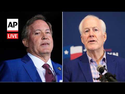 Video Thumbnail: LIVE: Ken Paxton and John Cornyn speak after Texas Senate primary runoff