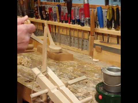 Marrying the Hickory Golf Shaft to the Head with a Scare Joint and Hide Glue