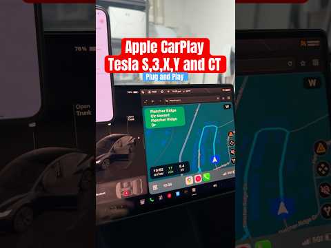 TESERY Wireless Apple CarPlay Adapter – Seamless CarPlay & Android Auto for Tesla