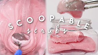 How to make Scoopable Scrubs - Foaming Scrub Recipe