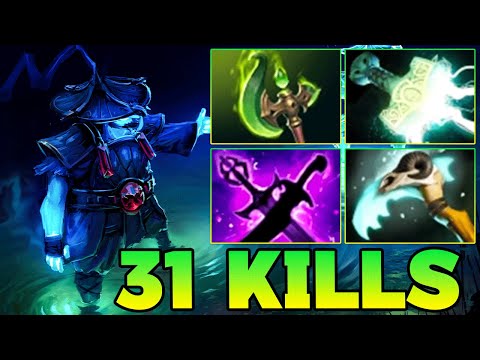 31 Kills Storm Spirit Dota 2 Pro Mid Lane Gameplay Guide Item Build Highlights 7.39 7.40