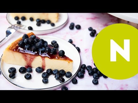 Cukormentes egyszerű sült sajttorta recept | Nosalty