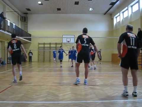 mecz ULTRA OCHRONA TKKF Wołów-Ogień Żmigród 3:0 - volleyball 18.02.2012 Polska