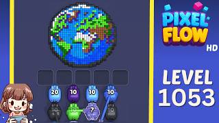 Pixel Flow Level 1053 Solution Walkthrough