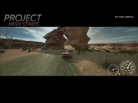 Redrock Ridge | McLaren F1 GTR | Project High Stakes - Need for Speed 4 Remake