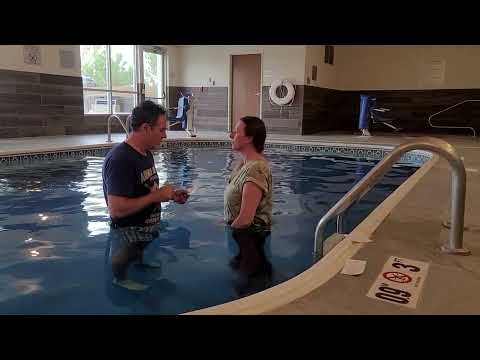 BAPTIZED BY THE BLOOD OF THE LAMB!