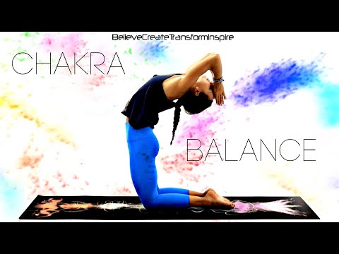 7 Chakras | 20 Min Chakra-Balancing Yoga Class | Yoga With Juliette