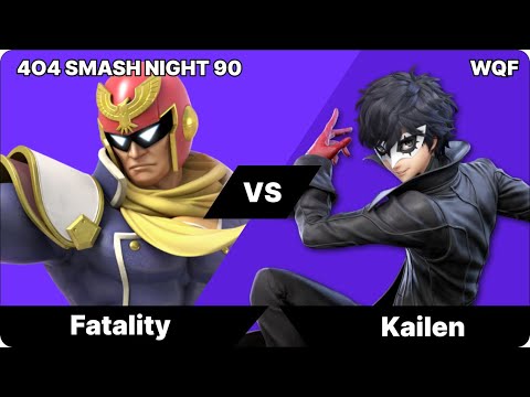 4o4 Smash Night 90 - Fatality(Falcon) vs Kailen(Joker)