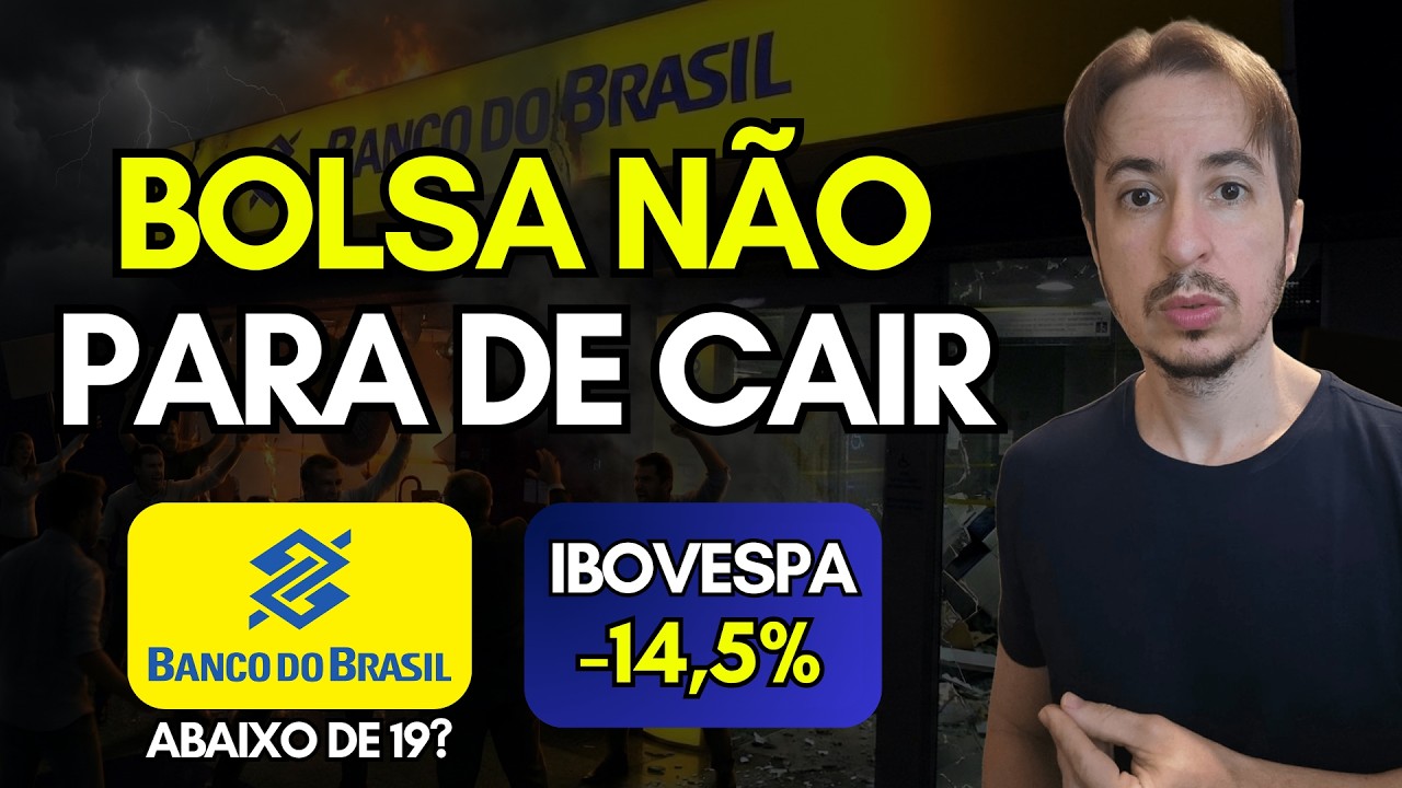 Bolsa Desabando, Hora de Comprar? Bbas3 e Axia3 Queda Não tem fundo?