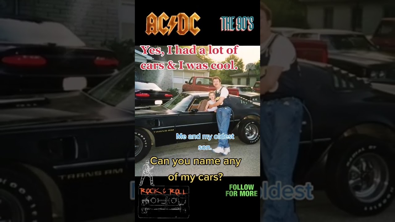 Name That Car | AC/DC Back In Black | The 90'sWas The BEST | #short #youtubeshorts
