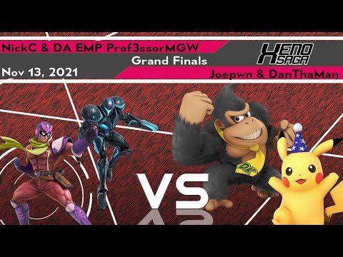 [Smash Ultimate] Xenosaga XXXVII (Grands) - NickC & DA EMP | Prof3ssorMGW vs Joepwn & DanThaMan