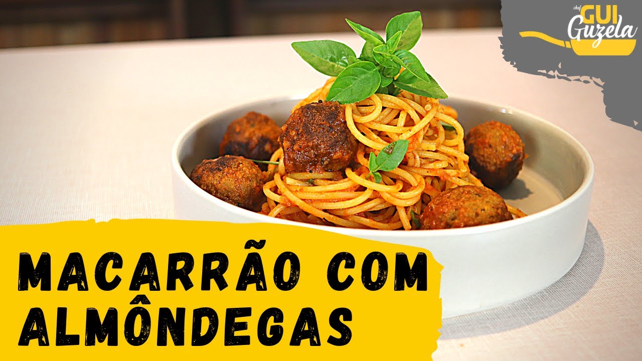 ALMÔNDEGAS E MACARRÃO. Aprenda a fazer com todos os segredos