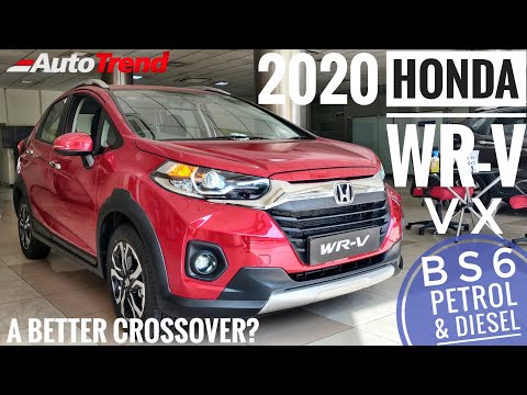 2020 Honda WR-V Diesel and Petrol - A Quick Walkaround Review | AutoTrend !!