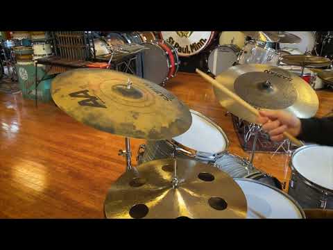 Used Sabian 20" AA Raw Ride w/ Rivets 1930g