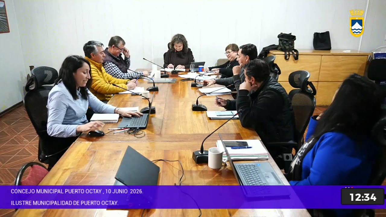 CONCEJO MUNICIPAL PUERTO OCTAY , 10 JUNIO  2026 - VIDEO 1.