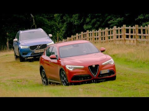 Alfa Romeo Stelvio vs Volvo XC60 | Top Gear: Series 25