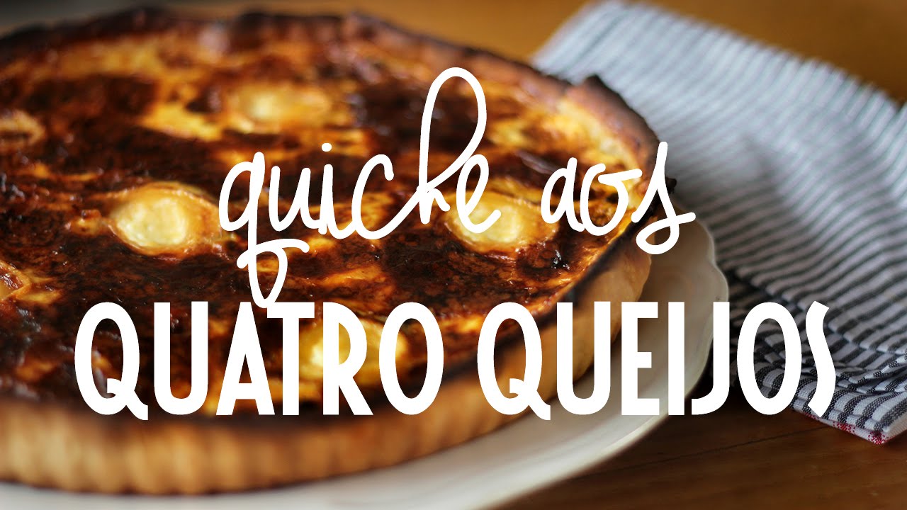 Quiche aos Quatro Queijos | Rendez-vous à Paris