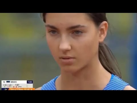 Karmen Bruus Failure (Estonia 🇪🇪)High jump in Munich 2022 European Championships #beautifulgirl