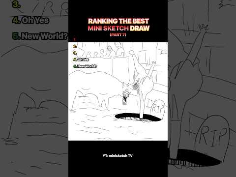 Ranking the BEST MiniSketch DRAW part 7 🤯 #shorts
