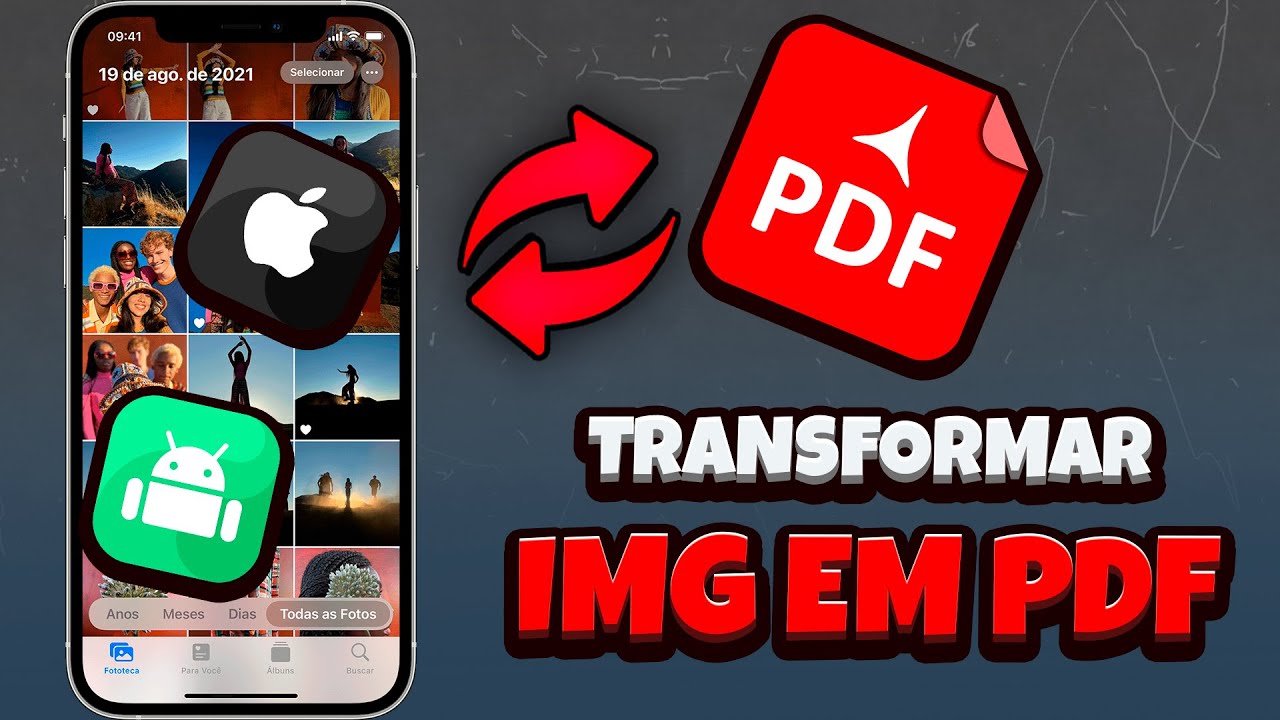 Como Transformar qualquer imagem em PDF pelo celular | Android e iPhone