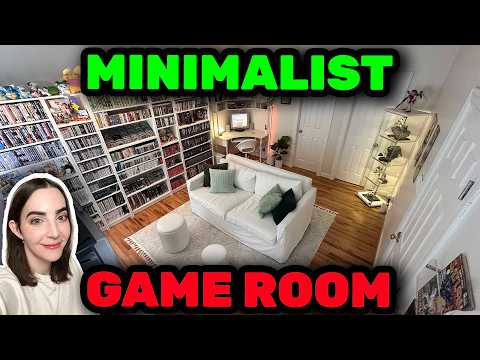 The Ultimate MINIMALIST Retro Game Room (Full Tour)