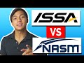 ISSA vs NASM - Which Certification Should You Choose in 2023? 🤷‍♂️