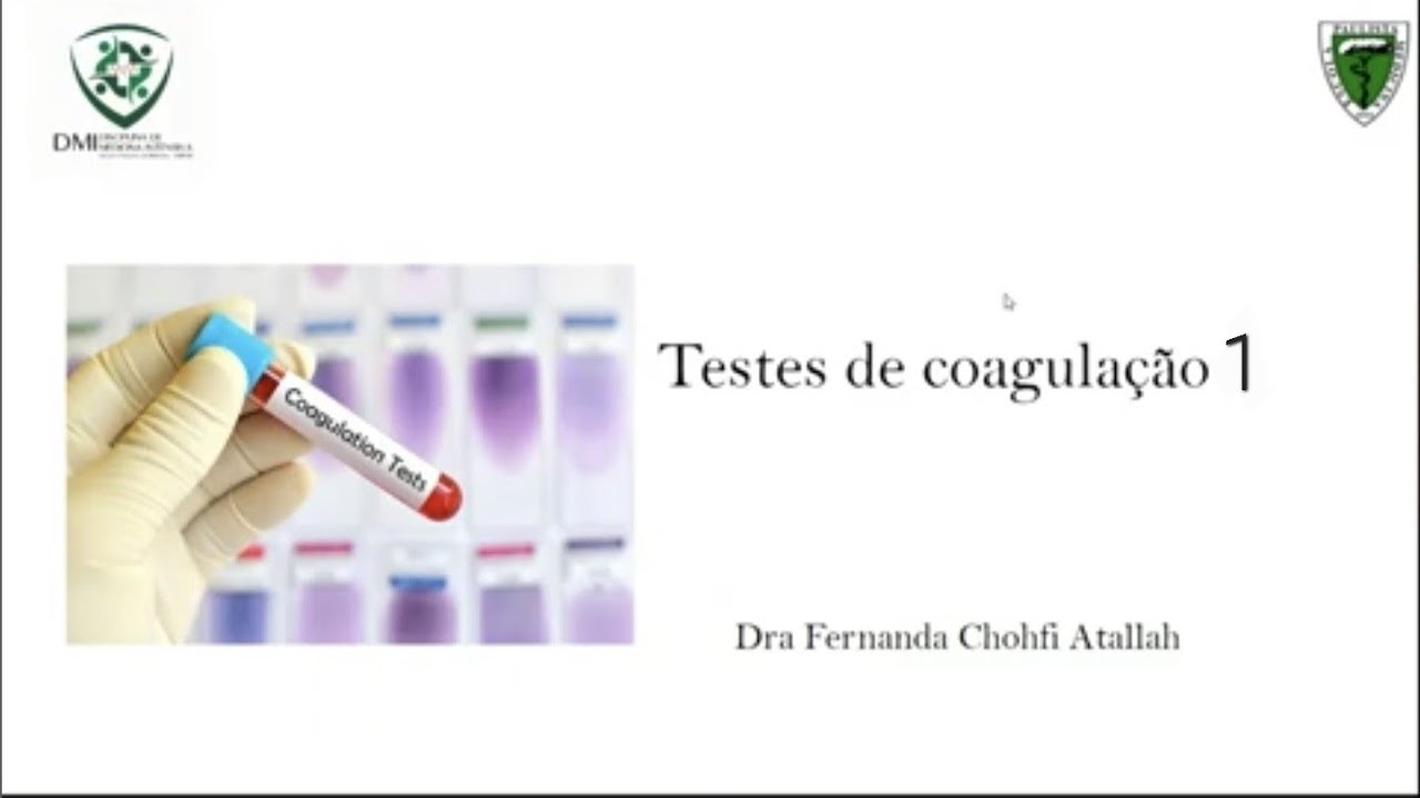 Testes de coagulação