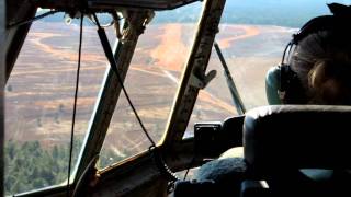 C-130 Dirt Landing Part II in 720 HD