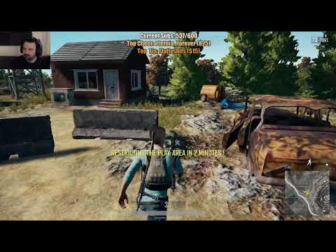PlayerUnknown's Battlegrounds Feb. 2, 2018 pt6 - An Entire Video of Running